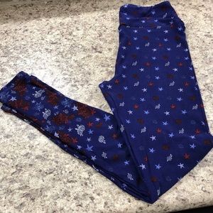 LulaRoe American Dream OS Leggings